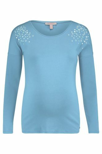 esprit Langarmshirt - Curacao Blue