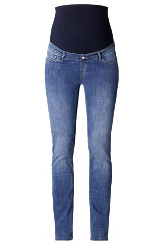 Straight Umstandsjeans - Medium Wash