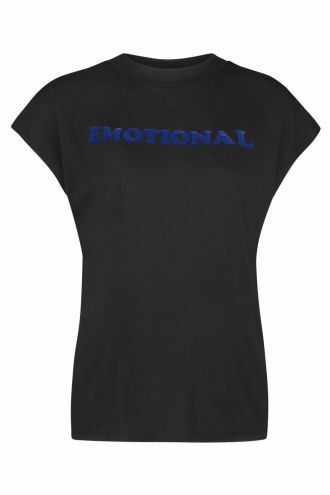 Supermom T-shirt Emotional - Black
