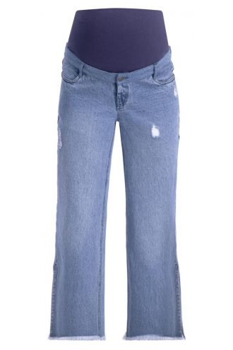  Straight jeans Culotte - Blue Denim