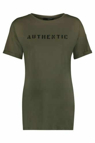 Supermom T-shirt Basic Slogan - Army