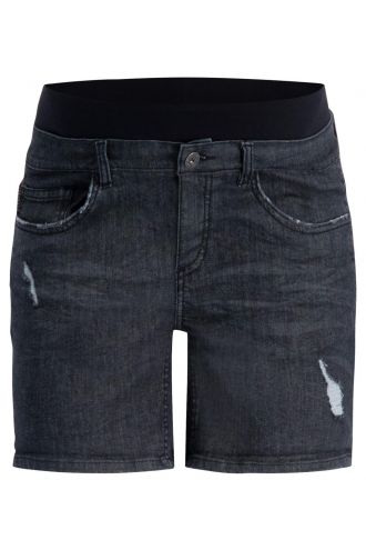  Jeans shorts - Black Denim