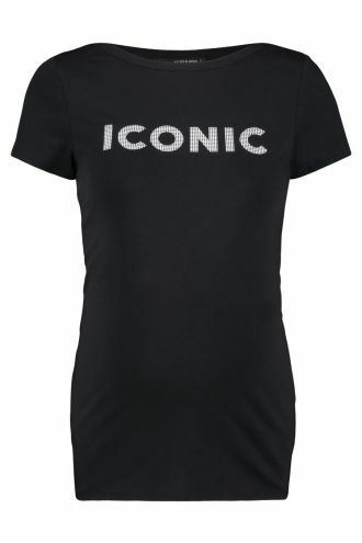 Supermom T-shirt Slogan - Black