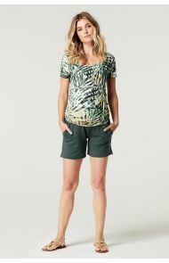 Noppies Voedings t-shirt Exton - Blue Spruce