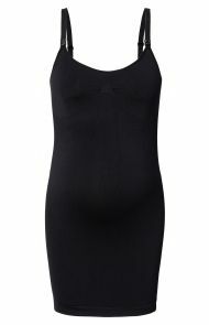 Still-Top Seamless Nursing dress - Black