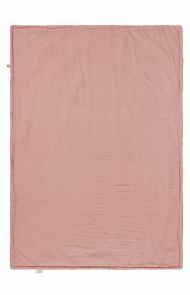 Decke für das Bettchen Filled 100x140 cm - Misty Rose