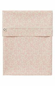 Laken für die Wiege Botanical 80x100 cm - Misty Rose