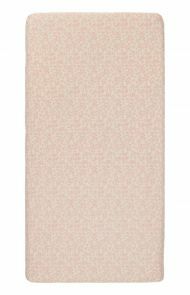 Noppies Wieg hoeslaken Botanical - Misty Rose