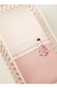 Noppies Cot fitted sheet Botanical - Misty Rose