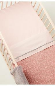Noppies Spannbetttuch für das Bettchen Tiny Dot - Misty Rose