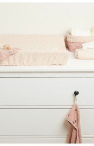 Noppies Changing pad cover Botanical 49x75cm - Misty Rose