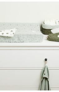 Noppies Changing pad cover Botanical 49x75cm - Puritan Gray