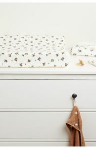 Noppies Aankleedkussenhoes Blooming Clover 49x75cm - Jet Stream