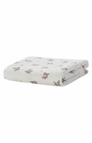 Noppies Einzelnes Mulltuch Blooming Clover 120x120 cm - Jet Stream
