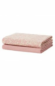 Noppies Lingette hydrophile multi-pack Mixed 2-pack 70x70 cm - Misty Rose