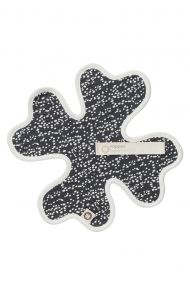 Noppies Speendoekje Fancy Dot Clover Ø27 cm - Forged Iron