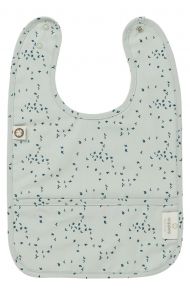 Noppies Slabbetje Botanical - Puritan Gray