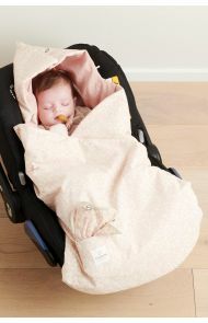 Noppies Car seat footmuff Botanical 92x46 cm - Misty Rose