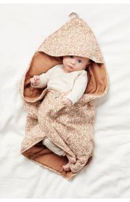 Noppies Wikkeldoek Botanical 100x100 cm - Indian Tan