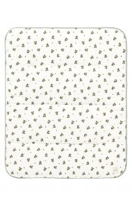 Playpen mat Blooming Clover Terry - Puritan Gray