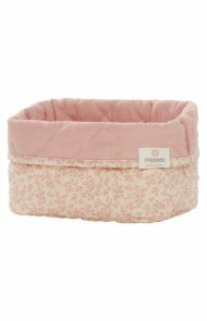Noppies Nursery basket Botanical Size S - 21x13x17cm - Misty Rose
