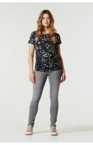 Noppies Nursing t-shirt Kelso - Blue Graphite