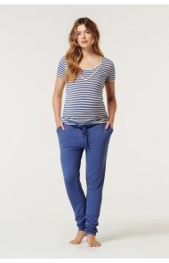 Noppies Nursing t-shirt Holley - Gray Blue
