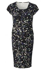 Nursing dress Katy - Blue Graphite