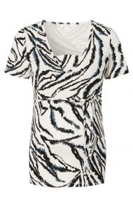 Voedings t-shirt Louisa - Turtledove