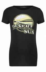  T-shirt Dessert Sun - Black