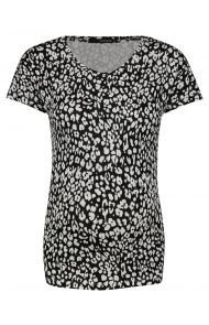 Supermom T-shirt Leopard - Black