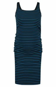 Supermom Dress Stripe - Seaport