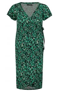 Supermom Dress Sea Leopard - Sea Green