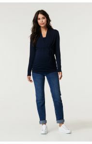 Esprit Nursing shirt - Night Blue