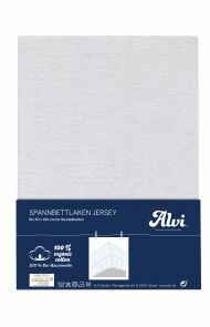 Alvi Cot fitted sheet Organic - Bright White