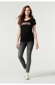 Supermom T-shirt Amour - Black