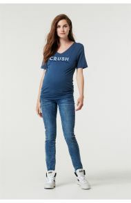 Supermom T-shirt Crush - Dark Denim