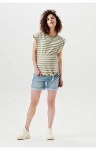 Supermom Top Shoulderpads - Vetiver