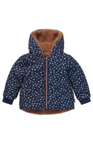 Noppies Winter jacket Linden - reversible - Dark Sapphire