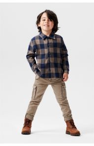Noppies Chemise Knottsville check - Black Iris