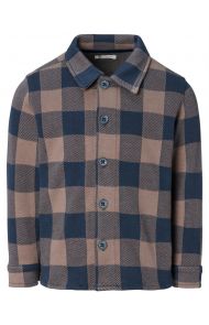 Chemise Knottsville check - Black Iris