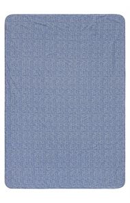 Noppies Ledikant laken Teddy Fancy Dot cot blanket - Colony Blue