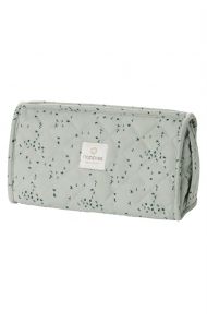 Noppies Luier-etui Botanical 9x16x26 cm - Puritan Gray