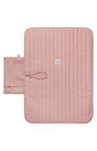 Verschoningsmat Poplin portable 50x70 cm - Misty Rose