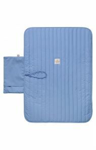 Noppies Portable Changingmat Poplin portable 50x70 cm - Colony Blue