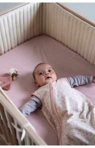 Noppies Boxbumper Quilted bed bumper cot - Fog