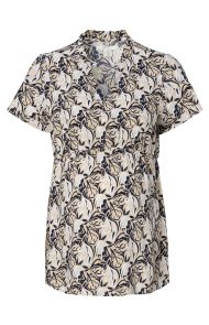 Bluse - Gunmetal