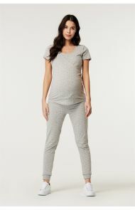 Esprit Nursing pyjamas - Light Grey melange