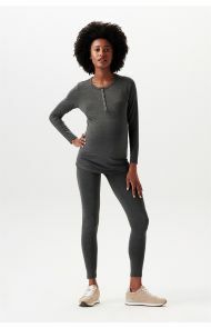 Esprit Maternity Lounge long sleeves - Charcoal Grey