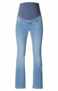 Flared Umstandsjeans - Medium Wash